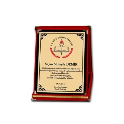 Plaket Kişiye Özel